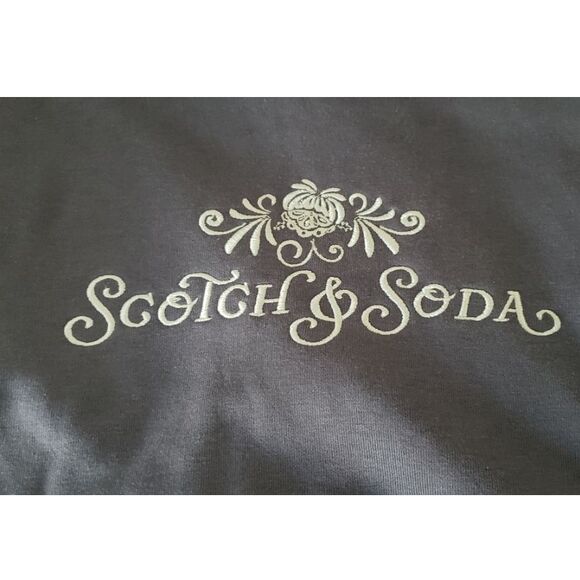 Scotch & Soda Revolve Embroidered Purple Sky Hoodie Men's Size M‎ Graphic Logo - Picture 3 of 7